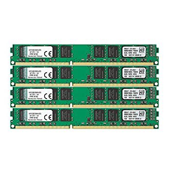 キングストン Kingston デスクトップPC用メモリ DDR3-1333 (PC3-10600) 8GB(中古品)