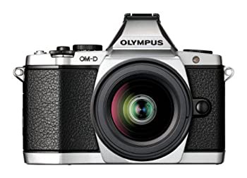 【中古】 OLYMPUS オリンパス ミラーレス一眼 OM-D E-M5 レンズキット シルバー 1605万画素 防塵 防滴 OM-D E-M5 LKIT SLV