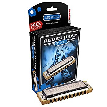 HOHNER BLUES HARP/E ブルースハープ 10ホールハーモニカ(中古品)