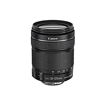 【中古】Canon 標準ズームレンズ EF-S18-135mm F3.5-5.6 IS STM APS-C対応