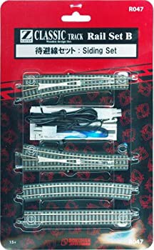 ロクハン Zゲージ R047 レールセットB 待避線セット(中古品)