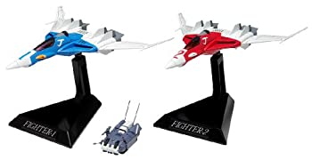 【中古】 クラッシャージョウ ファイター1&ファイター2セット[ 特典:ガレオン付属 ] (1/100スケール ABS製塗装済み完成品)の通販は