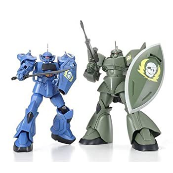 HGUC 1/144 グフ＆ゲルググ（ヴィッシュ・ドナヒュー専用機) （プレミアムバンダイ限定）(中古品)