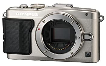 (中古品)OLYMPUS ミラーレス一眼 PEN Lite E-PL6 ボディ シルバー E-PL6 BODY SLVの通販は