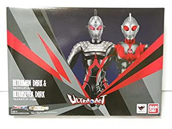 【中古】ULTRA-ACT ウルトラマンダーク（SD）＆ウルトラセブンダーク（SD）（魂ウェブ限定）