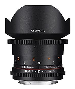 【中古】 SAMYANG syds14 m-c VDSLR II 14mm広角レンズ フルサイズ SYDS14M-S