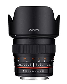 (中古品)Samyang sy50?m-n望遠固定Prime 50?mm f1?. 4レンズNikonデジタルSLR