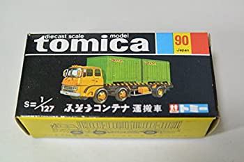 【中古】 トミカ 黒箱 90 ふそう コンテナ 運搬車 1/127 日本製