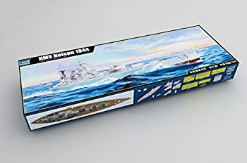 トランペッター 1/200 イギリス海軍戦艦 HMS ネルソン 1944 プラモデル(中古品)