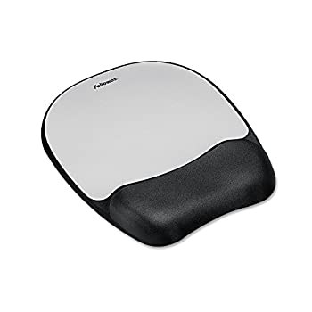 【中古】【輸入品・未使用】Mouse Pad w/Wrist Rest Nonskid Back 8 x 9-1/4 Silver Mouse Pad  w/Wrist Rest%ｶﾝﾏ% Nonskid Back%ｶﾝ｜au PAY マーケット