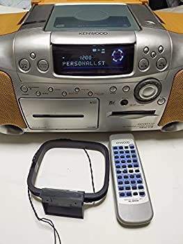 【中古】 KENWOOD ケンウッド JVC MDX-F3-Y イエロー MDパーソナルステレオシステムRAMPAGE (ランページ) (CD MD カセット) (ラジカセ形