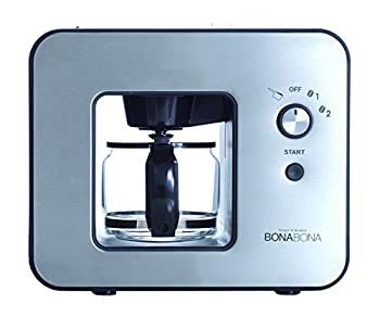 CCP 【BONABONA】 全自動ミル付きコーヒーメーカー(保温機能搭載) 「豆・粉(中古品)