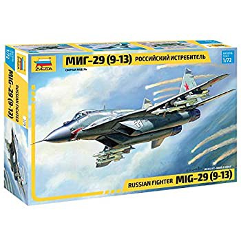 ズベズダ 1/72 ソビエト軍 MIG 29S 9-13 戦闘機 プラモデル ZV7278(中古品)