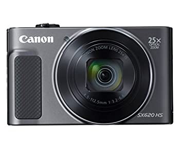 【中古 良品】 Canon コンパクトデジタルカメラ Power Shot SX620HS ブラッ