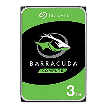 BarraCuda 7200シリーズ 3.5inch SATA 6Gb/s 3TB 7200rpm 64MB 4Kセクター(中古品)