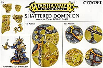 WARHAMMER AOS： SHATTERED DOMINION： 65 ＆ 40MM ROUND(中古品)