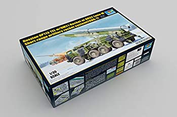 【中古】トランペッター 1/35 ソビエト軍 9K52/ルーナM 短距離弾道ロケットシステム プラモデル 01025