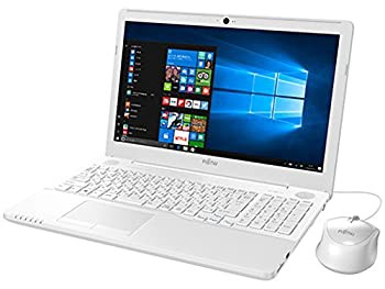 【中古】 富士通 スタンダードノートブック LIFEBOOK プレミアムホワイト FMVA45A3Wの通販は