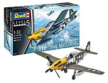 【中古】ドイツレベル 1/32 アメリカ陸軍 航空隊 P-51D ムスタング プラモデル 03944の通販は