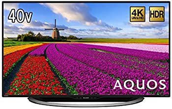 (中古品)シャープ 40V型 液晶 テレビ AQUOS LC-40U45 4K HDR対応 低反射パネル搭載