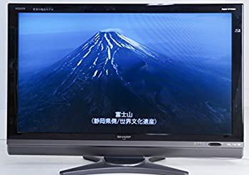 【中古】 SHARP シャープ 40V型 フルハイビジョン 液晶テレビ ブルーレイレコーダー内蔵 ブラック AQUOS LC-40DX2-Bの通販は