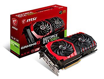 MSI GeForce GTX 1080 Ti GAMING X 11G グラフィックスボード VD6302