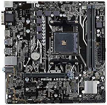 ASUS AMD A320搭載 マザーボード Socket AM4対応 PRIME A320M-K