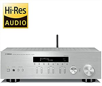 【中古】 YAMAHA ヤマハ ネットワークレシーバー ワイドFM AMチューナー Wi-Fi Bluetooth ハイレゾ音源対応 シルバー R-N303 (S)