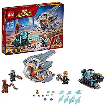 【中古】レゴ(LEGO) スーパー・ヒーローズ ソーの武器を探す旅 76102