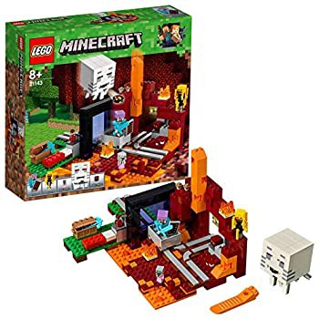 【中古】レゴ(LEGO) マインクラフト 闇のポータル 21143