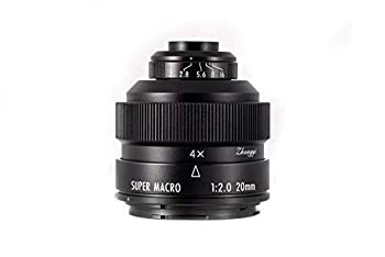 【中古】 Mitakon Zhongyi 20mm F / 2?4.5?Xスーパーマクロfor Canon EF DSLRカメラ