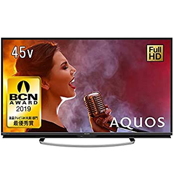 【中古】 シャープ 45V型 AQUOS フルハイビジョン 液晶テレビ LC-45W5