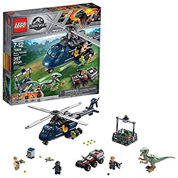 【中古】 LEGO レゴ Jurassic World Blue's Helicopter Pursuit 75928 Building Kit 397 pieces