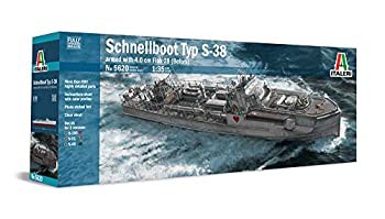 【中古】イタレリ 1/35 ドイツ海軍 魚雷艇 シュネルボート S-38 プラモデル 37120