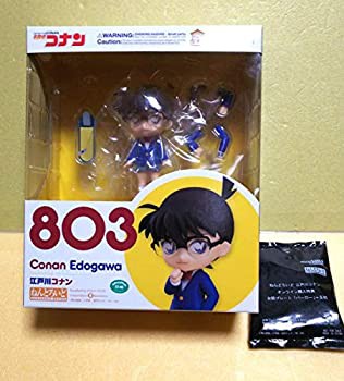 【中古】ねんどろいど 江戸川コナン【GOODSMILE ONLINE SHOP予約特典 台詞プレート「バーロー」＋支柱付き】