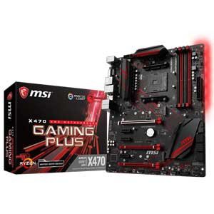 【中古】 MSI X470 GAMING PLUS ATX ゲーミングマザーボード [AMD X470チップセット] MB4388