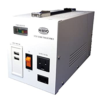 日章工業 変圧器 海外 AC220V~AC240V→AC100V 800W デラックスタイプ SPXシ(中古品)の通販は