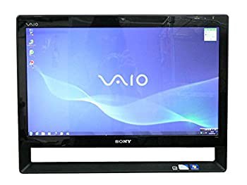 【中古】 液晶一体型 Windows7 デスクトップパソコン SONY Celeron DVD 地デジ 4GB/500GBの通販は