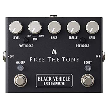 【中古】 FREE THE TONE BV-1V BK コンパクトエフェクター ベース用オーバードライブ フリーザトーン