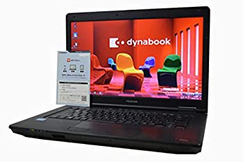 【中古】 ノートパソコン TOSHIBA dynabook Satellite B552 第3世代 Core i5 3320M HD 15.6インチ 8GB 320GB DVDマルチ Windows 7