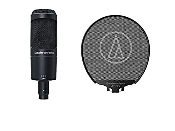 audio-technica オーディオテクニカ - サイドアドレスマイクロホン DCバイアスコンデンサー型 AT2050 + ポ(中古品)