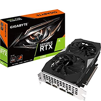 【中古】 GIGABYTE Gv-N2060OC-6GD GeForce RTX 2060 OC GG グラフィックスカード 2X ウィンドフォースファン 6GB 192-bit GDDR6 REV2.0 の通販はその他パソコン・PC周辺機器