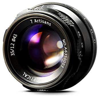 【中古】 7artisans 光電35mm f/1.2 レンズ SONY Eマウント用 - ブラック