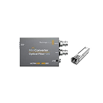 【中古】 Blackmagic Deisgn ミニコンバーター 光ファイバー 12G バンドル 3G SFP 光学モジュール付き