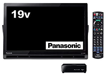 【中古】 パナソニック 19V型 ポータブル 液晶テレビ インターネット動画対応 プライベート ビエラ ブラック UN-19CFB9-K