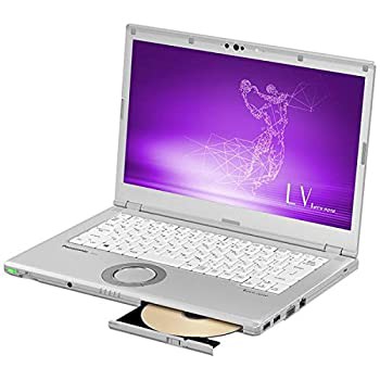 【中古】 Panasonic パナソニック 14.0型 ノートパソコン Let's note LVシリーズ シルバー Core i5 メモリ 8GB SSD 256GB CF-LV8KDGQRの通販は