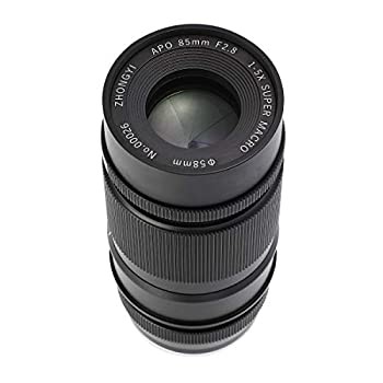 【中古】 中一光学 (ZHONG YI OPITCS) 単焦点レンズ APO 85mm F2.8 SUPER MACRO 1-5X (キャノン EF)