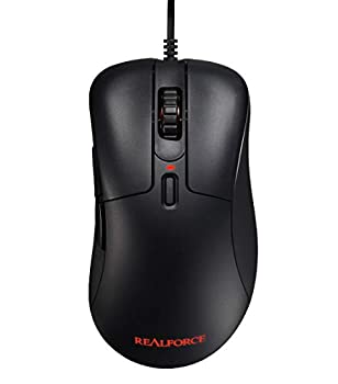 【中古】 東プレ 静電容量無接点方式スイッチ 6ボタン ゲーミングマウス REALFORCE MOUSE ブラック RFM01U11の通販は
