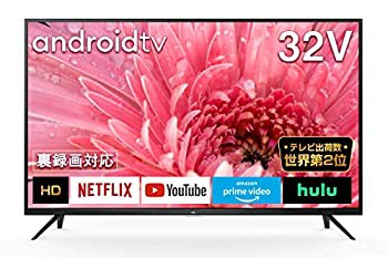 【中古】 TCL 32型 ハイビジョン スマートテレビ (Android TV) 32S515 Amazon Prime Video対応 外付けHDDで裏番組録画対応 2020年モデル