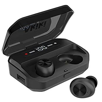 【中古】 Bluetooth イヤホン IPX7完全防水 ワイヤレス イヤホン スポーツ 自動ペアリング ブルートゥース イヤホン タッチ式 マイク内蔵